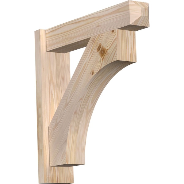 Ekena Millwork Westlake Smooth Craftsman Outlooker, Douglas Fir, 5 1/2"W x 24"D x 24"H OUT06X24X24WTL04SDF - main
